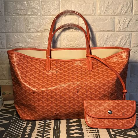 orange goyard duffle|goyard handbags.